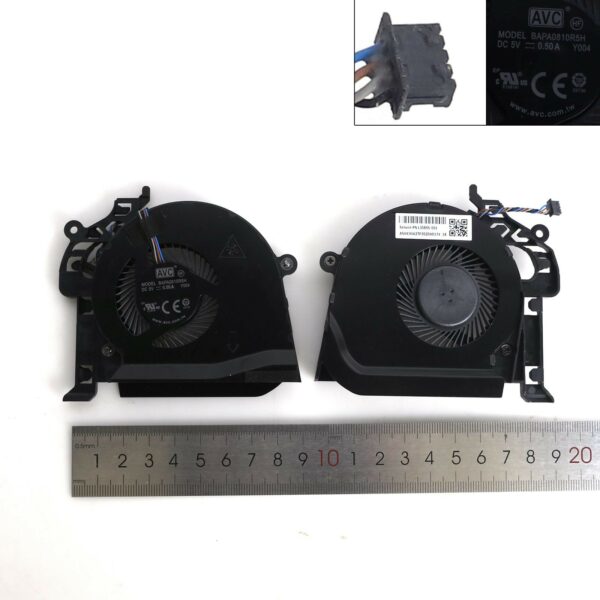 VENTILADOR GPU PARA PORTÁTIL HP ZBOOK 15 G5 15 G6 L30895-001 4 PINES