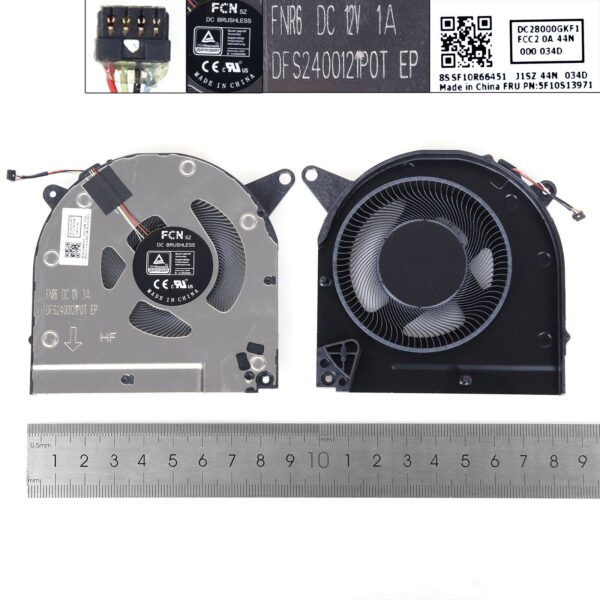 VENTILADOR GPU PARA PORTÁTIL LENOVO R9000X S7-15ACH6 S7-15IMH05 2021 12V