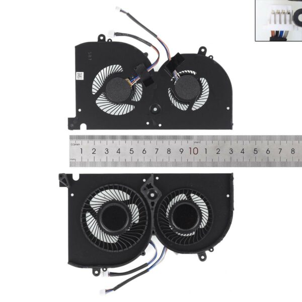 VENTILADOR GPU PARA PORTÁTIL MSI 17G1 17G2 GS75 P75 GS75