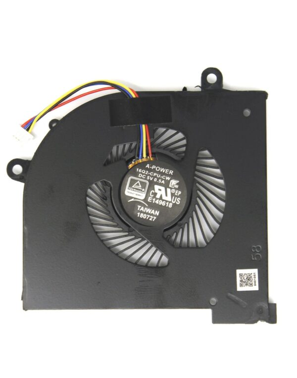 VENTILADOR PARA PORTÁTIL MSI GS65 GS65VR MS-16Q2 BS5005HS-U2L1 BS5005HS-U2F1