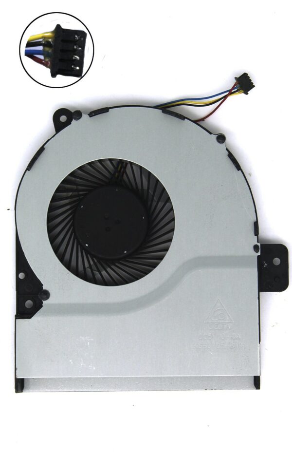 VENTILADOR PARA PORTÁTIL ASUS X751 X751M X751MA X751L X751LD X751LB 4PIN 5V 0.4A N/A - Image 2