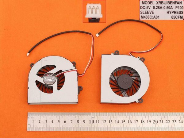 VENTILADOR PARA PORTÁTIL CLEVO W150ER W350 W370ET W370/HASEE K590S K660E K650C OEM N/A
