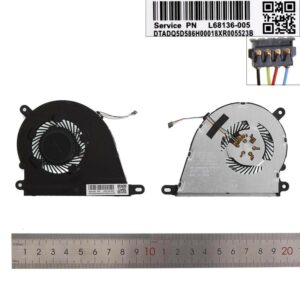 VENTILADOR CPU PARA PORTÁTIL HP PAVILION 15-DY 15-DY1024 14-DQ 14S-FQ 14S-DQ 15S-FQ 15S-EQ 340S G7