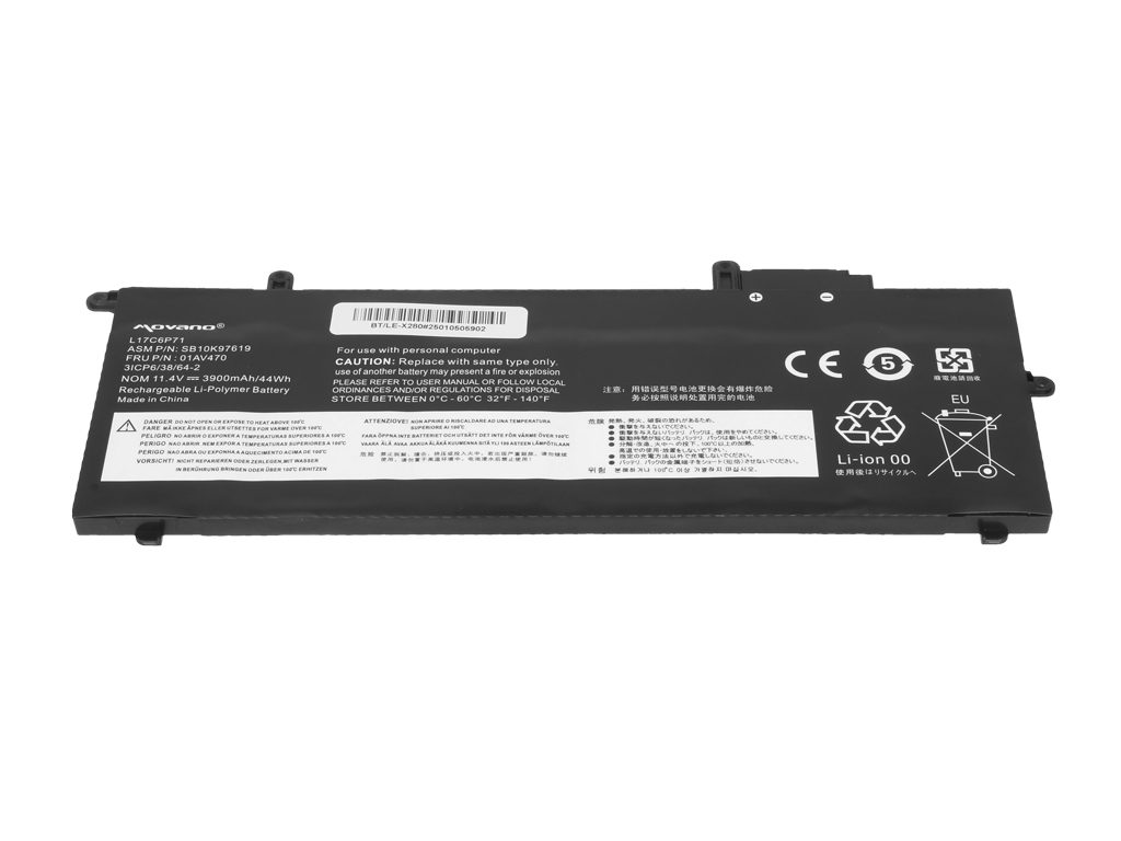 Bateria Movano para Lenovo ThinkPad A285, X280 L17C6P71 - Image 4
