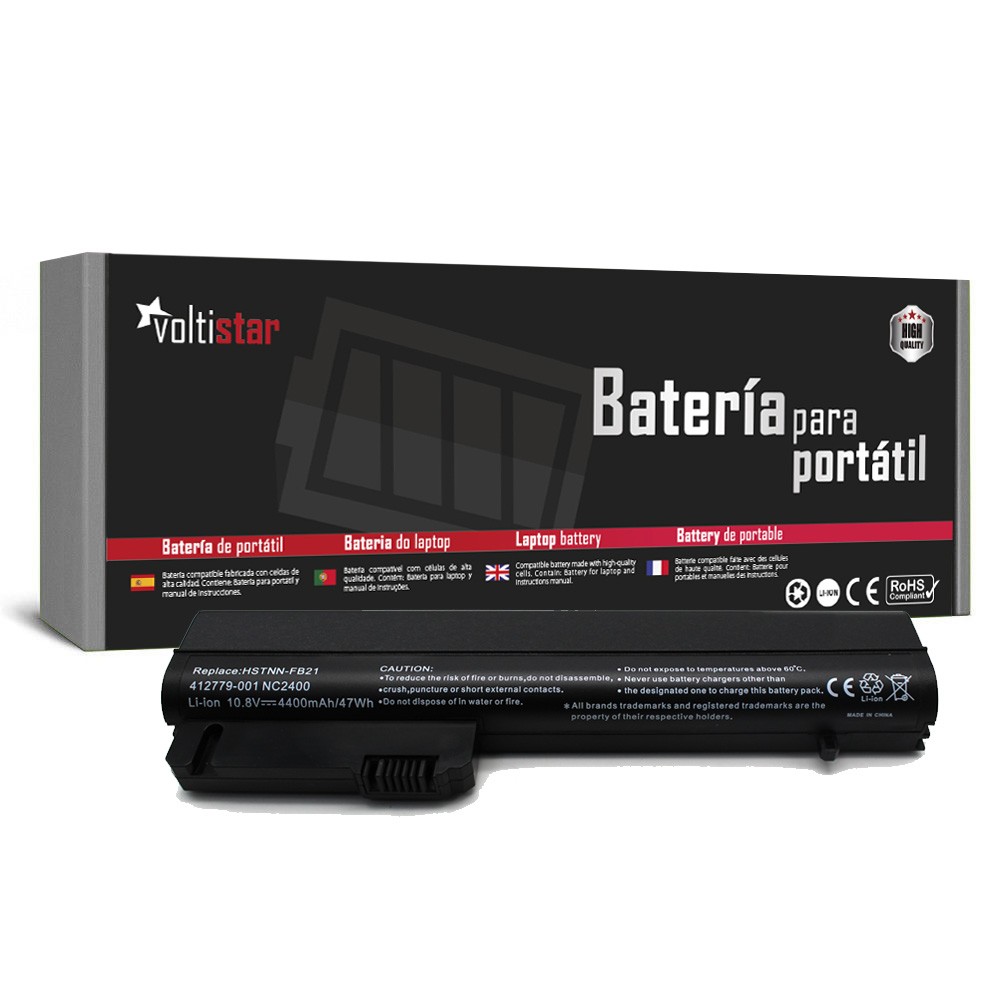 BATERIA PARA PORTATIL HP / COMPAQ 2400 NC2400 NC2410 2510p 2533t 2530p HP2271LH