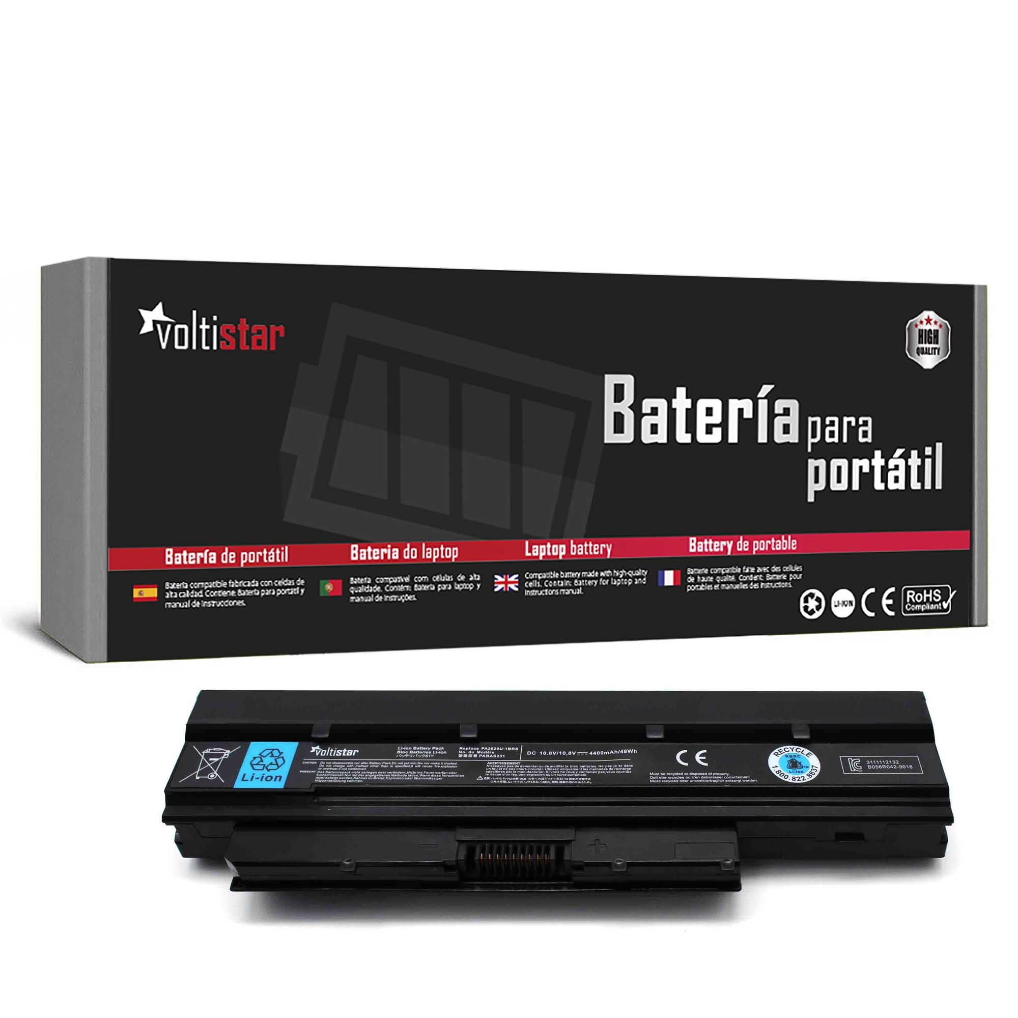 BATERIA PARA PORTATIL TOSHIBA DYNABOOK N200 N300 MINI NB505