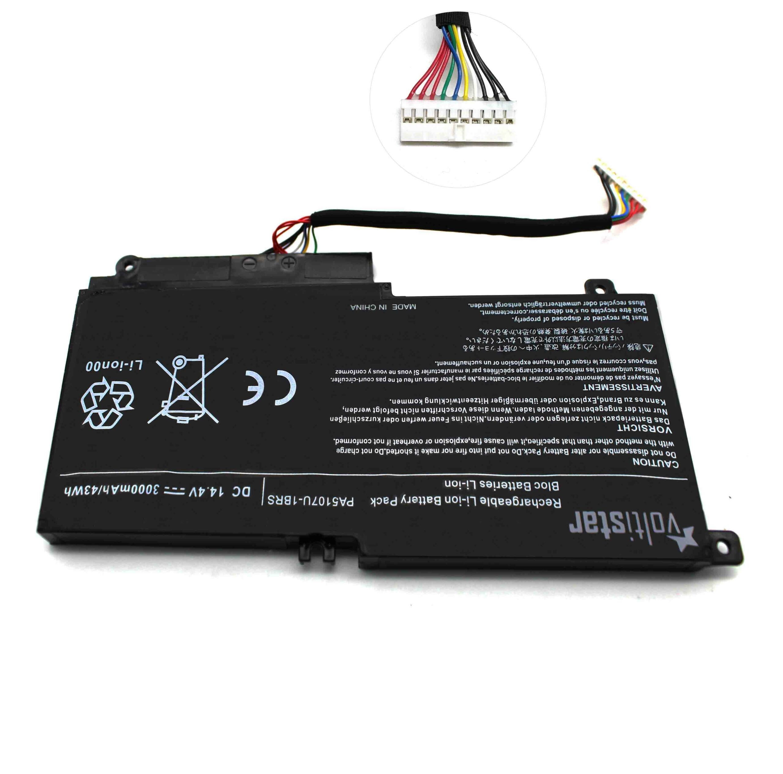 BATERIA PARA PORTATIL TOSHIBA SATELLITE L45 L50 L55 P50 P55 S55 PA5107U-1BRS P000573230 - Image 2
