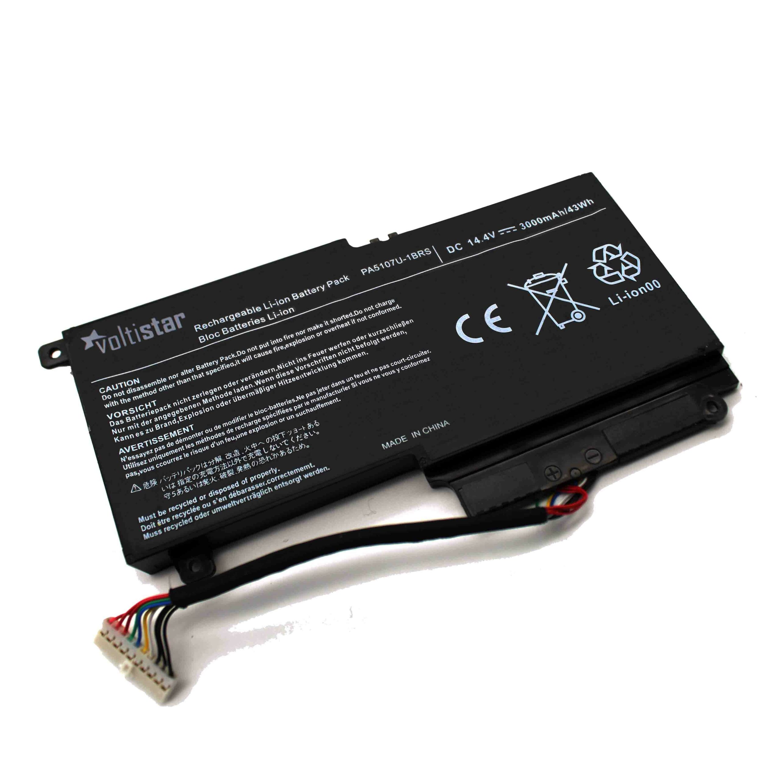 BATERIA PARA PORTATIL TOSHIBA SATELLITE L45 L50 L55 P50 P55 S55 PA5107U-1BRS P000573230 - Image 3