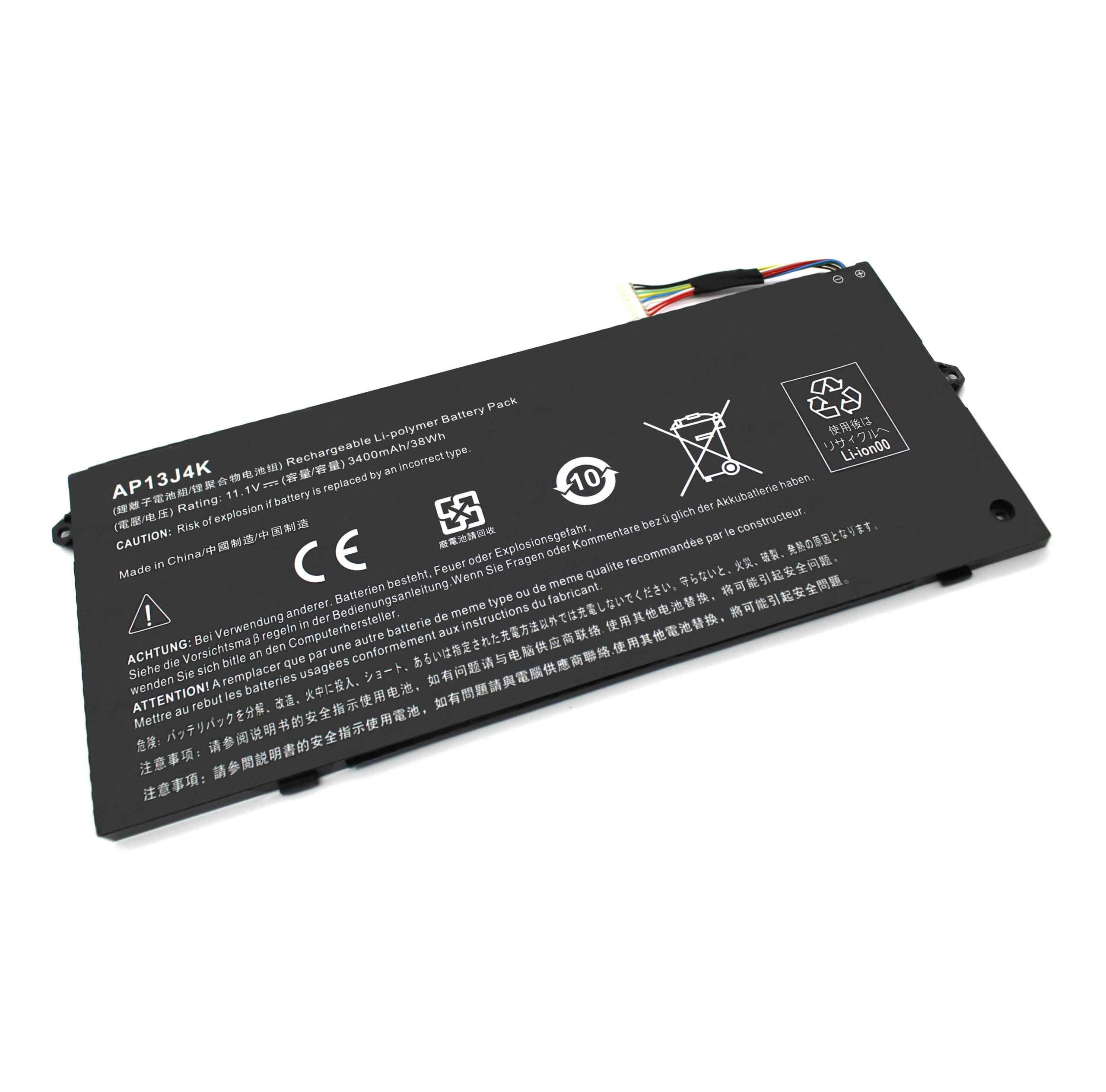 BATERIA PARA PORTATIL ACER CHROMEBOOK 11.6" 11 C720-2848 C720 C720P C740 3ICP5/65/88 AP13J4K AP13J3K - Image 3