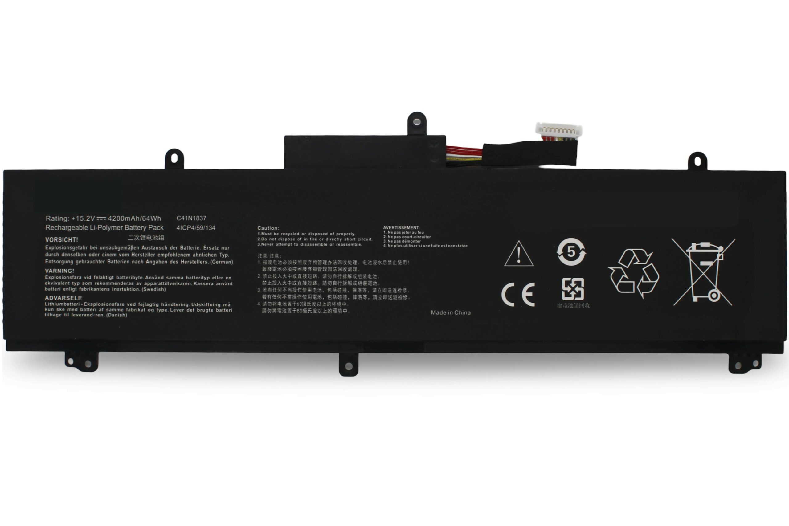 BATERIA PARA PORTÁTIL ASUS ROG ZEPHYRUS C41N1837 - Image 3