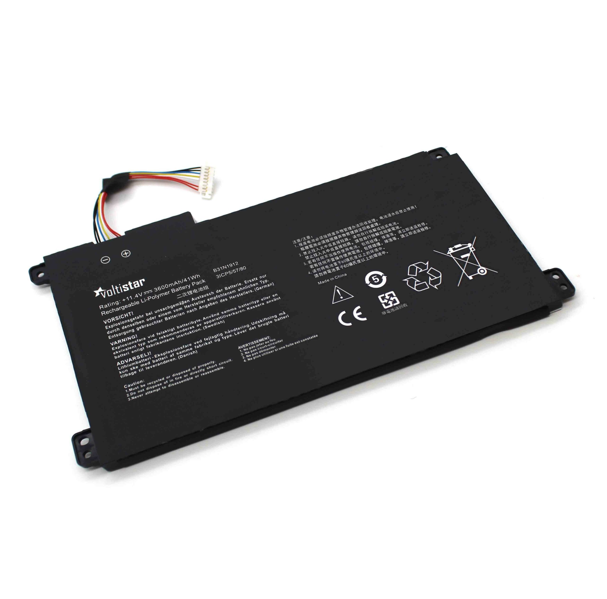 BATERIA PARA PORTATIL ASUS VIVOBOOK 14 E410MA L410MA E410KA E510MA B31N1912 C31N1912 - Image 3