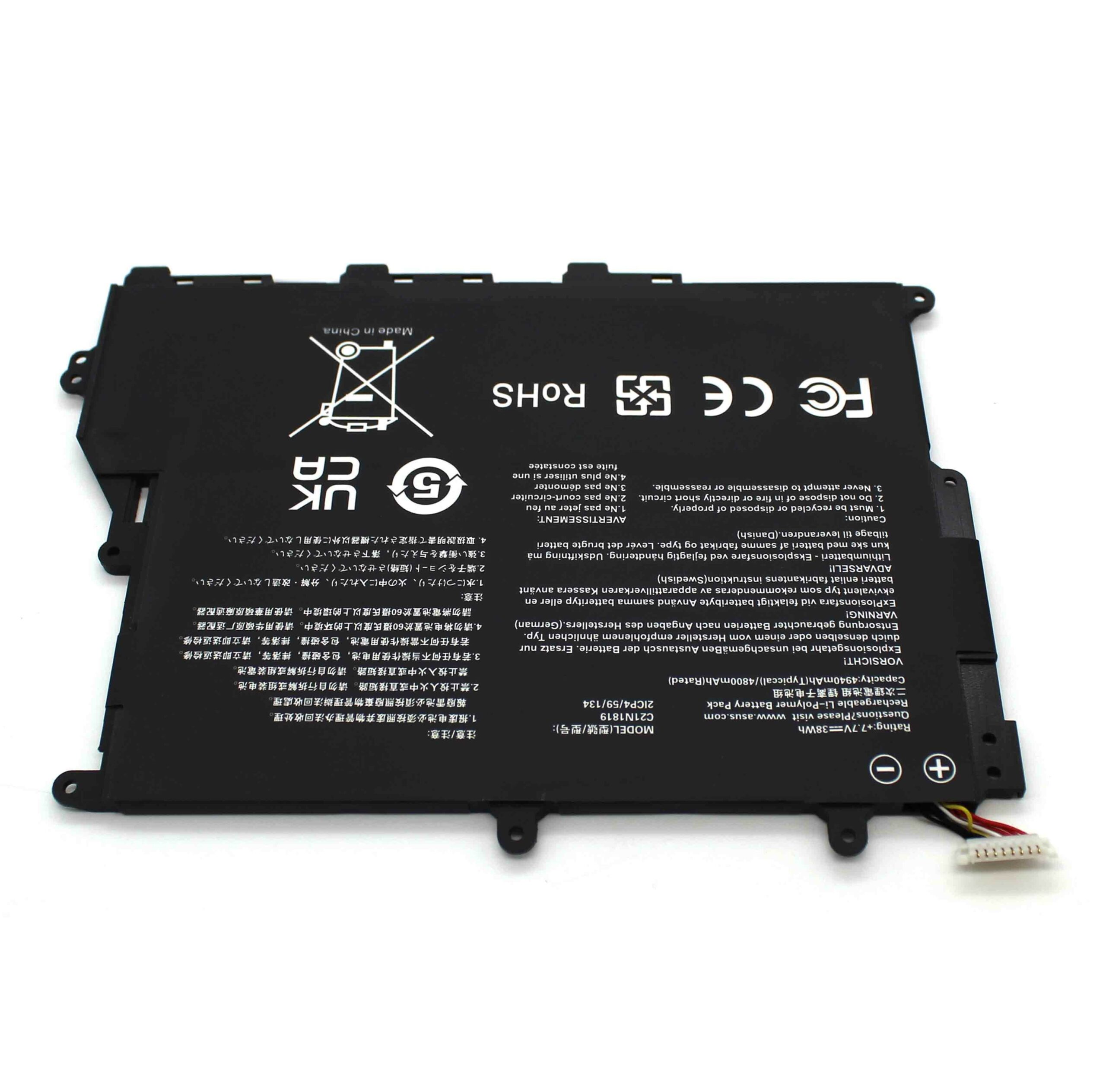 BATERIA PARA PORTATIL ASUS VIVOBOOK 14 X420FA X420UA SERIES C21N1819 - Image 2