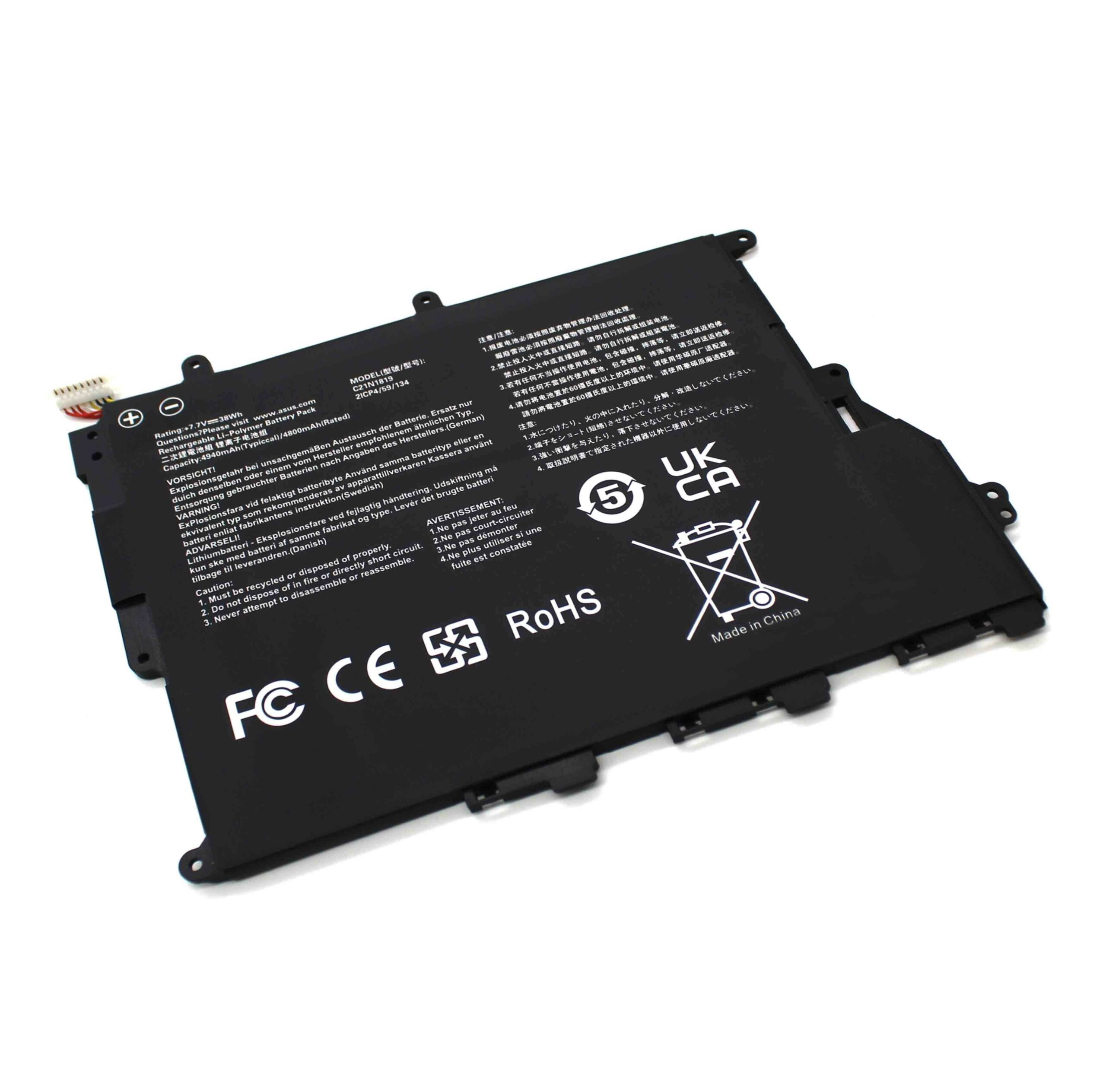 BATERIA PARA PORTATIL ASUS VIVOBOOK 14 X420FA X420UA SERIES C21N1819 - Image 3