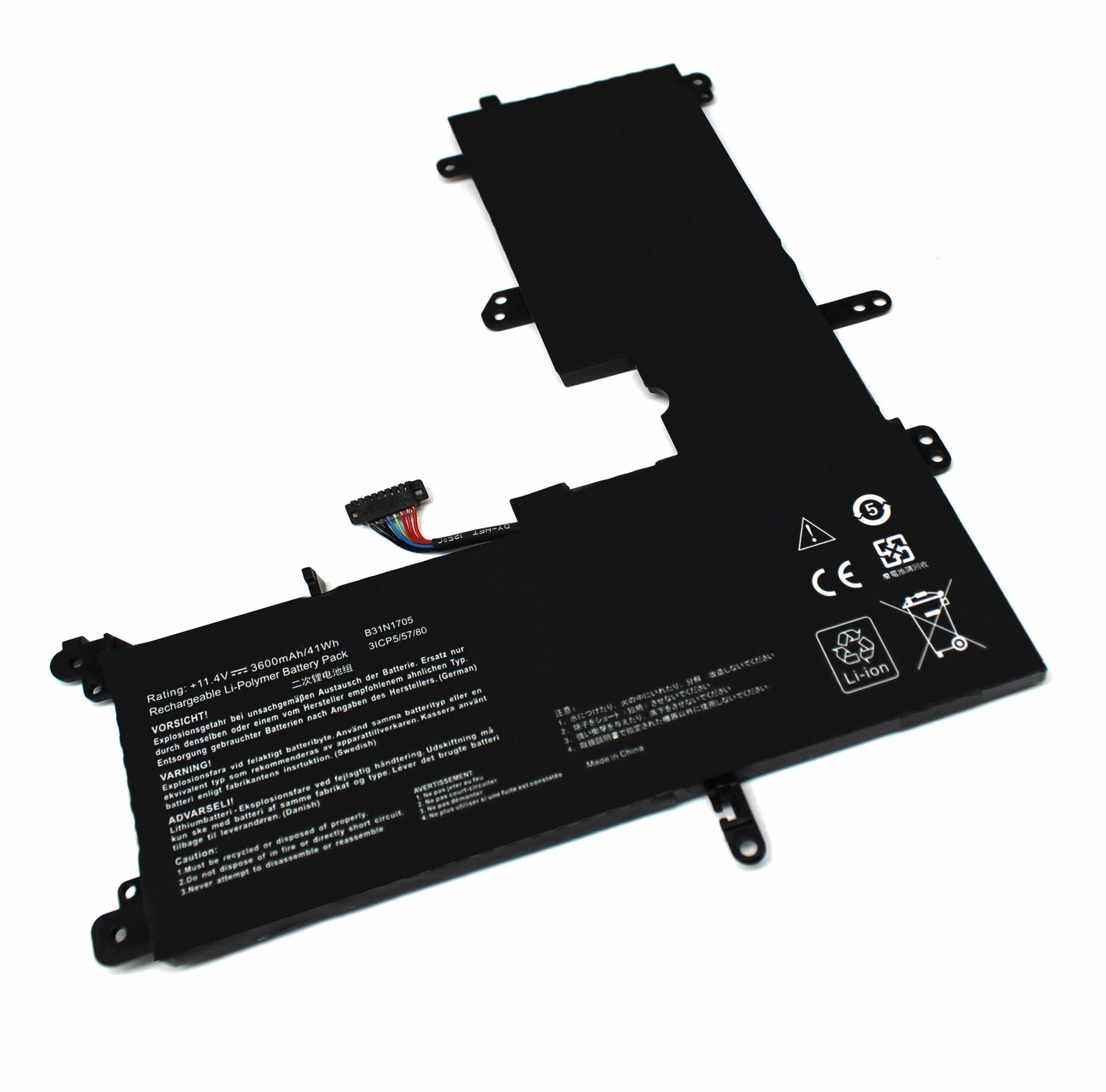 BATERIA PARA PORTÁTIL ASUS VIVOBOOK FLIP 14 TP410UA SERIE 3ICP5/57/80 B31N1705 - Image 3