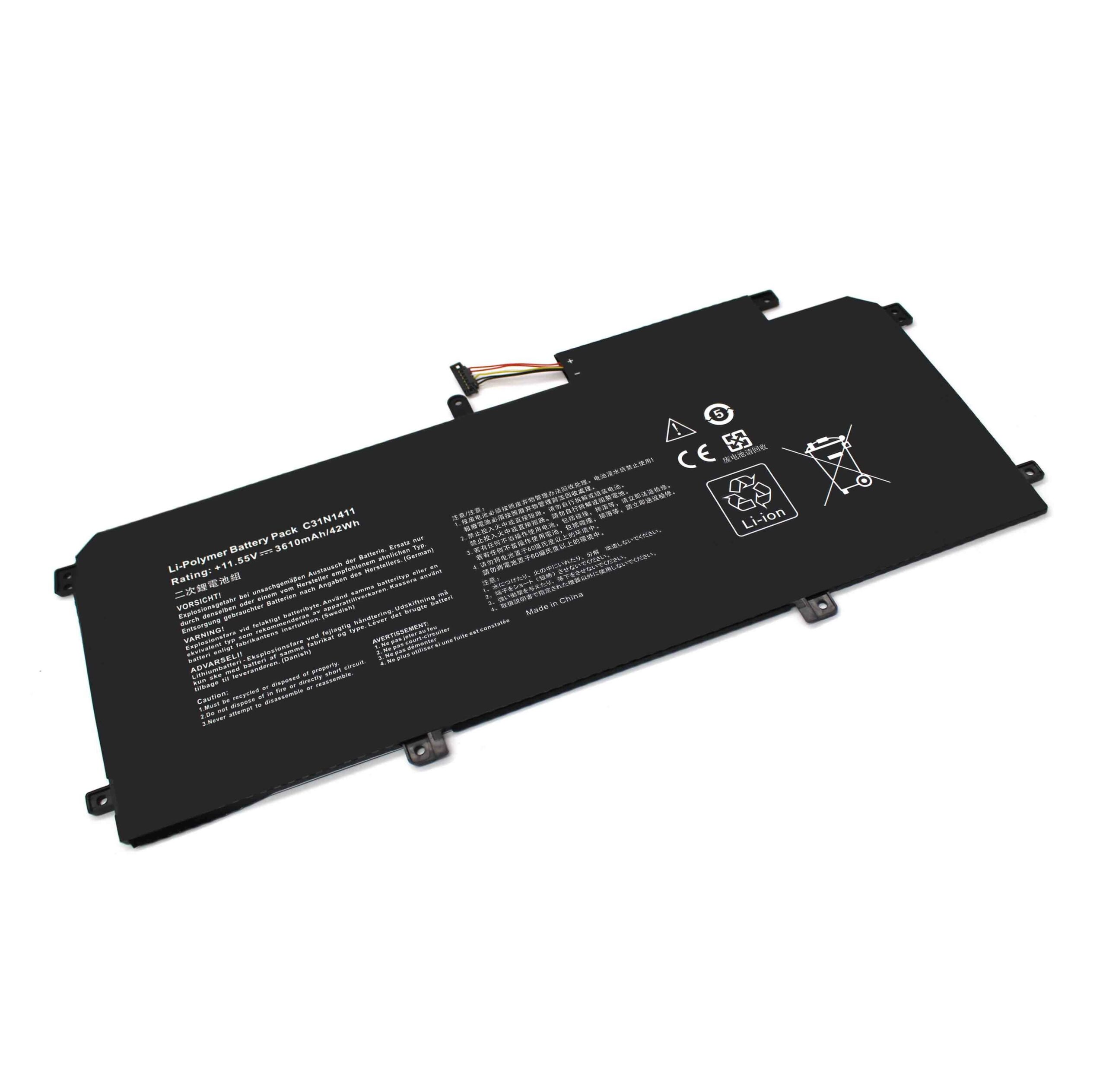 BATERIA PARA PORTATIL ASUS ZENBOOK UX305 UX305L UX305F UX305C UX305CA C31N1411 - Image 3