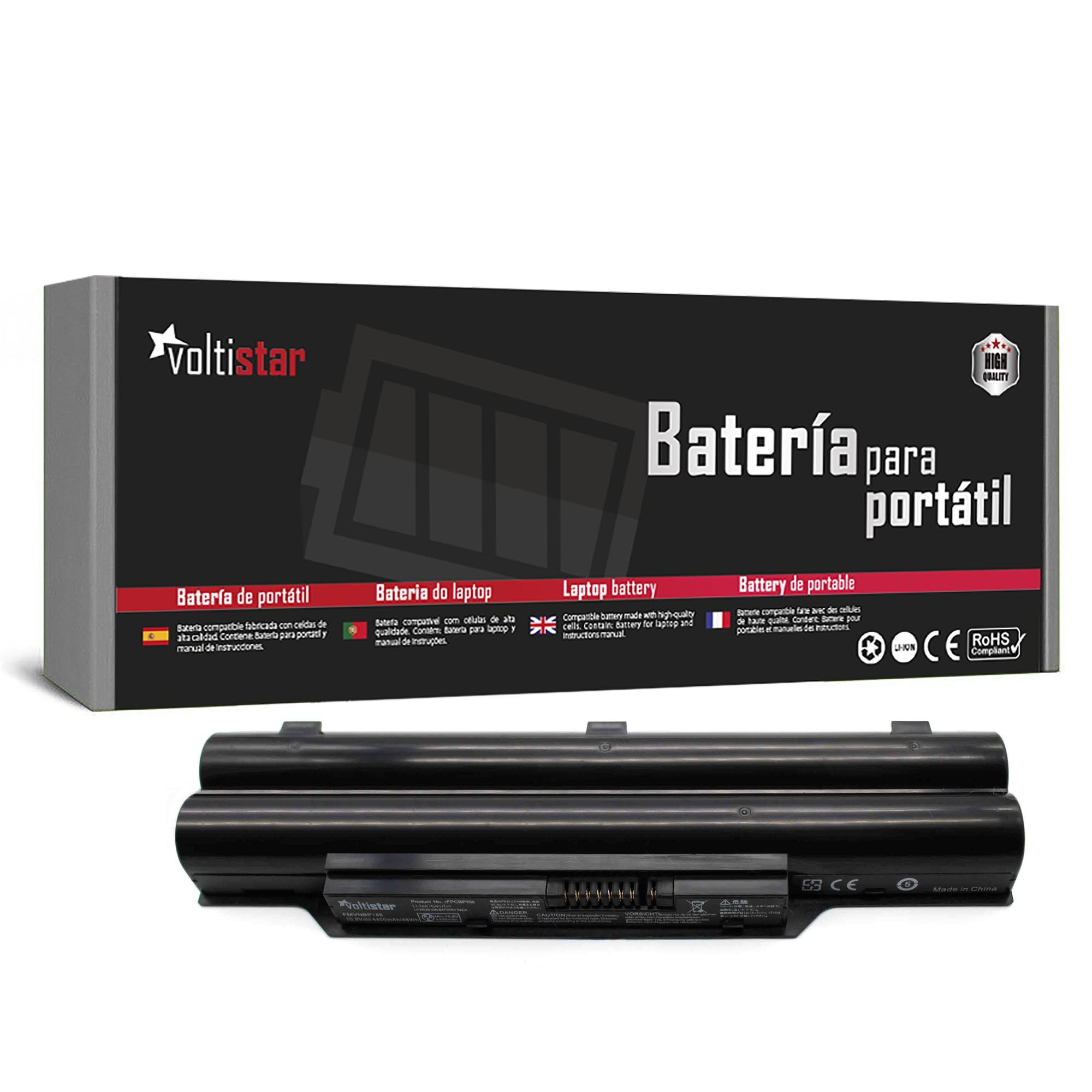 BATERIA PARA PORTATIL FUJITSU LIFEBOOK A512 AH530 AH531 BH531 CP477891-01