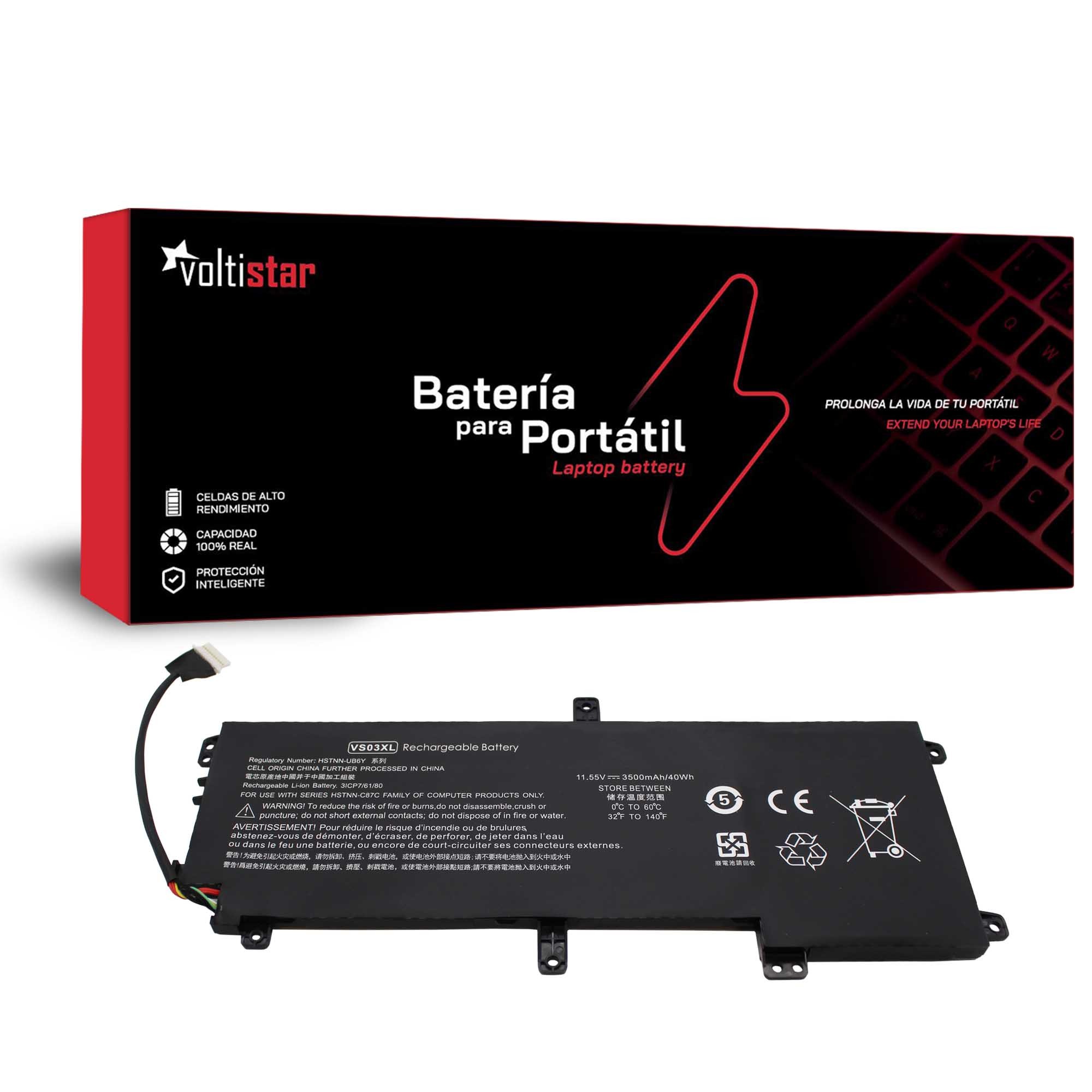 BATERIA PARA PORTÁTIL HP ENVY 15-AS000 VS03XL