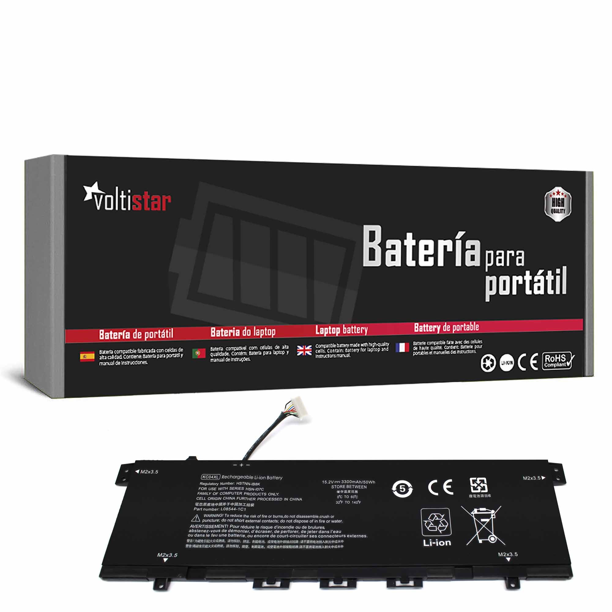 BATERIA PARA PORTÁTIL HP ENVY X360 13-AG0000 HSTNN-IB8K KC04XL L08496-855