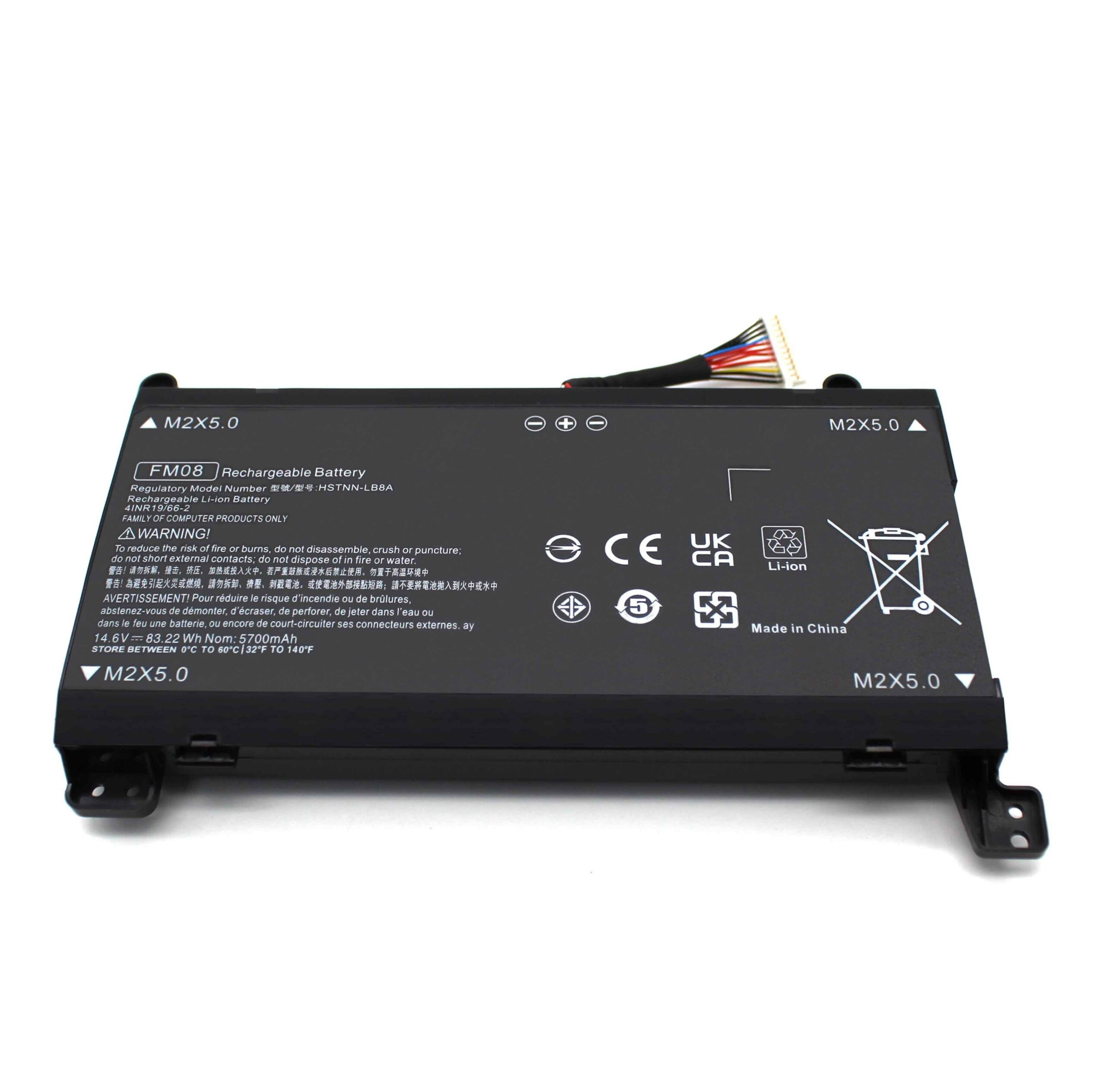 BATERIA PARA PORTATIL HP OMEN 17-AB007UR 17-AB080NZ 17-W219NF FM08 922752-421 922753-421