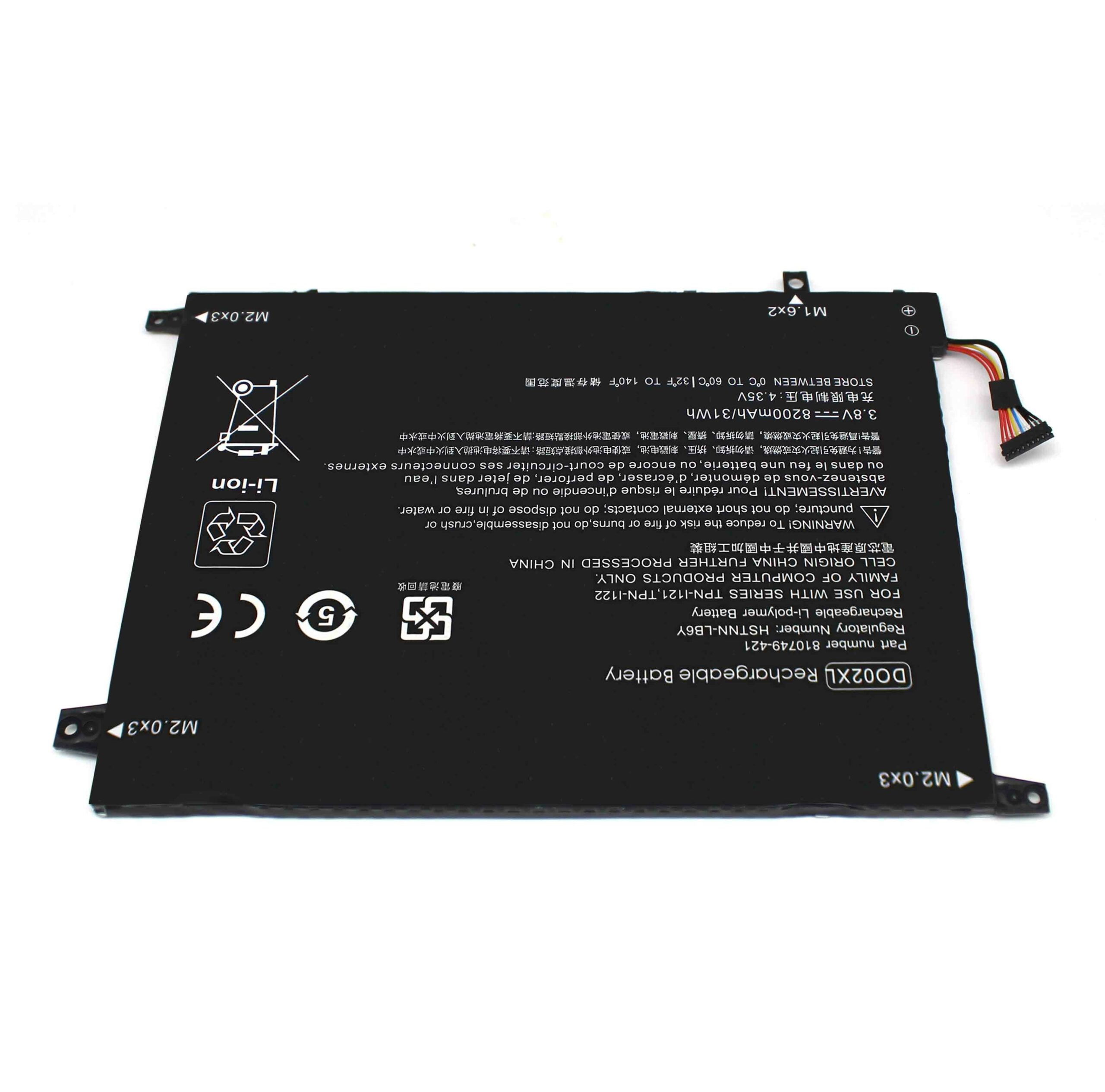 BATERIA PARA PORTÁTIL HP PAVILION X2 10 DO02XL 810749-421 HSTNN-LB6Y TPN-I121 TPN-I122 - Image 2