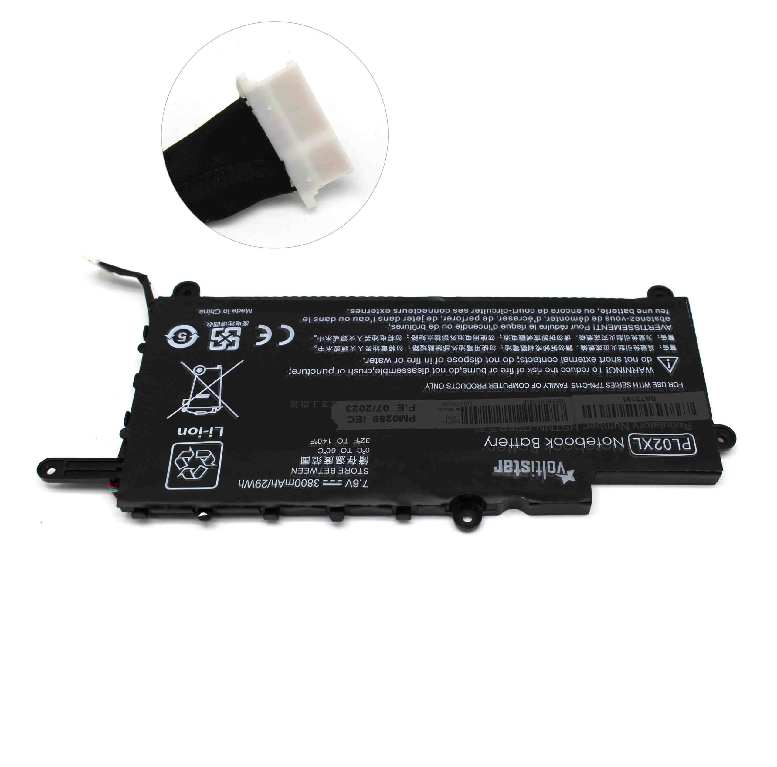 BATERIA PARA PORTATIL HP PAVILION X360 11-N 11-K SERIES PL02XL 751875-001 - Image 2