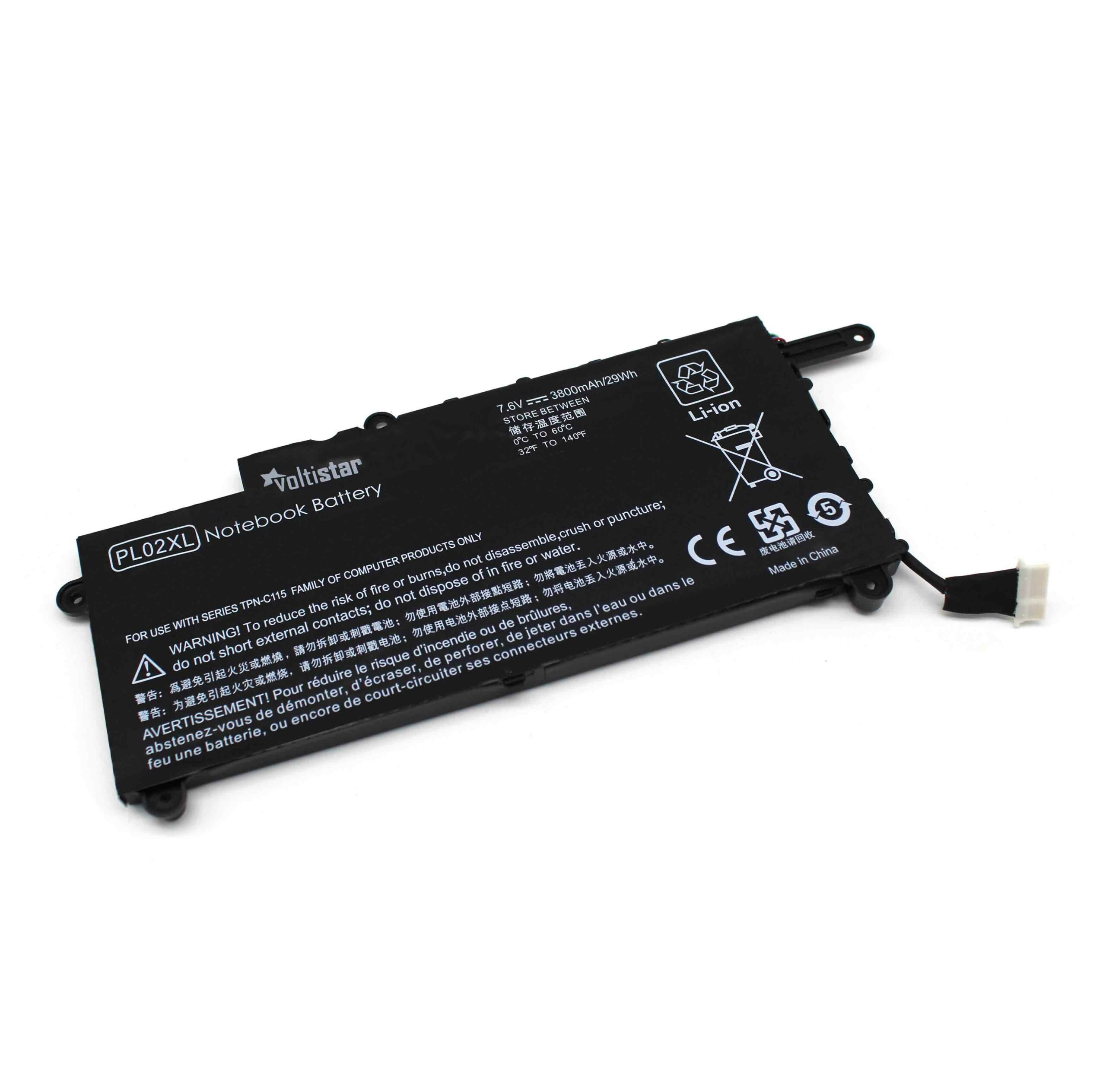 BATERIA PARA PORTATIL HP PAVILION X360 11-N 11-K SERIES PL02XL 751875-001 - Image 3