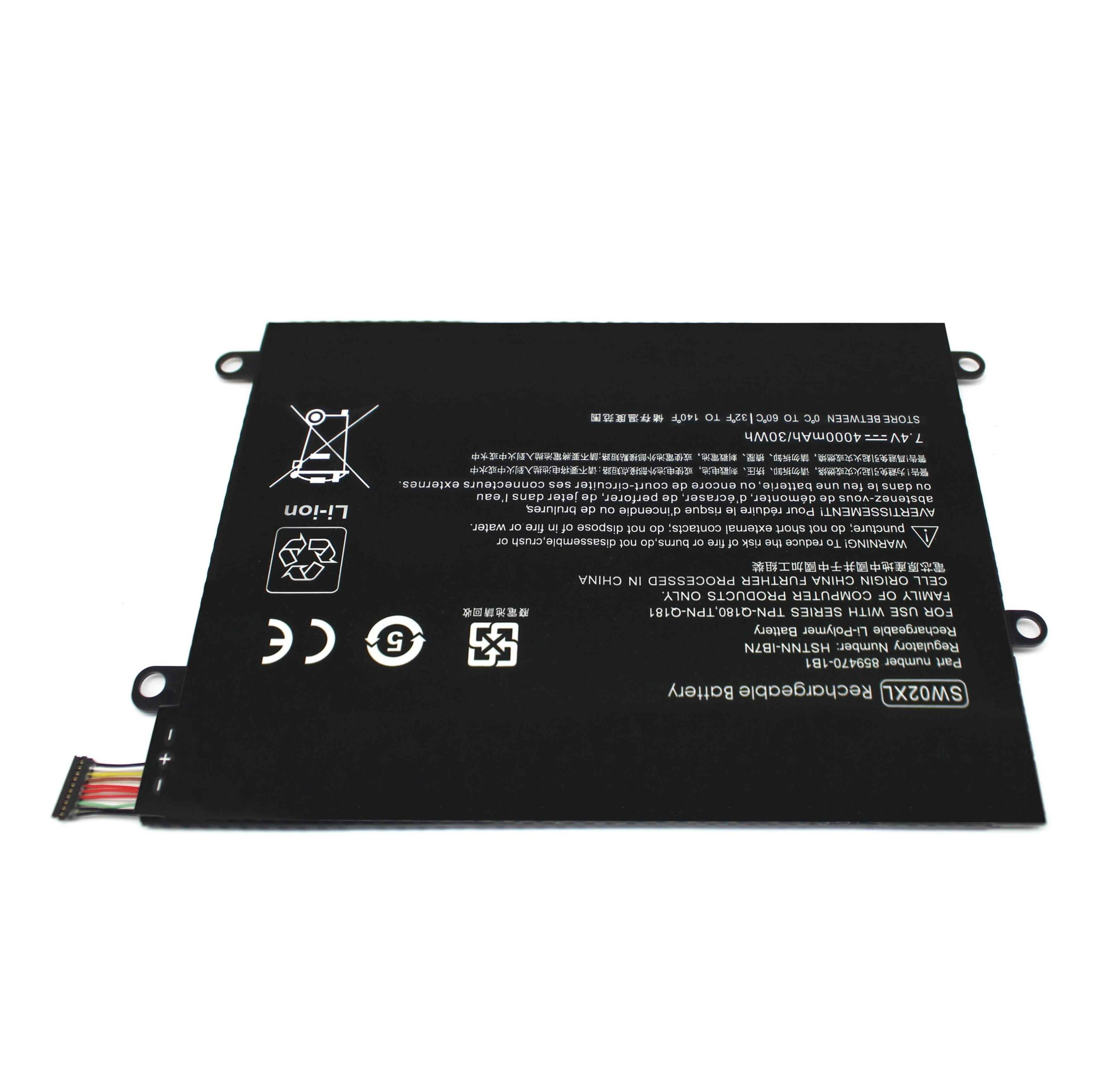 BATERIA PARA PORTÁTIL HP X2 210 G2 SW02XL 859517-855 - Image 2