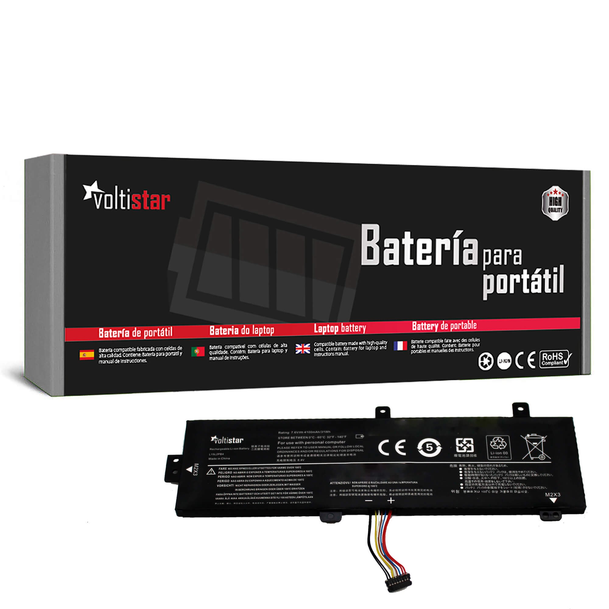 BATERIA PARA PORTATIL LENOVO IDEAPAD 310 SERIES 310-15ISK L15S2TB0 L15L2PB4 - Image 2
