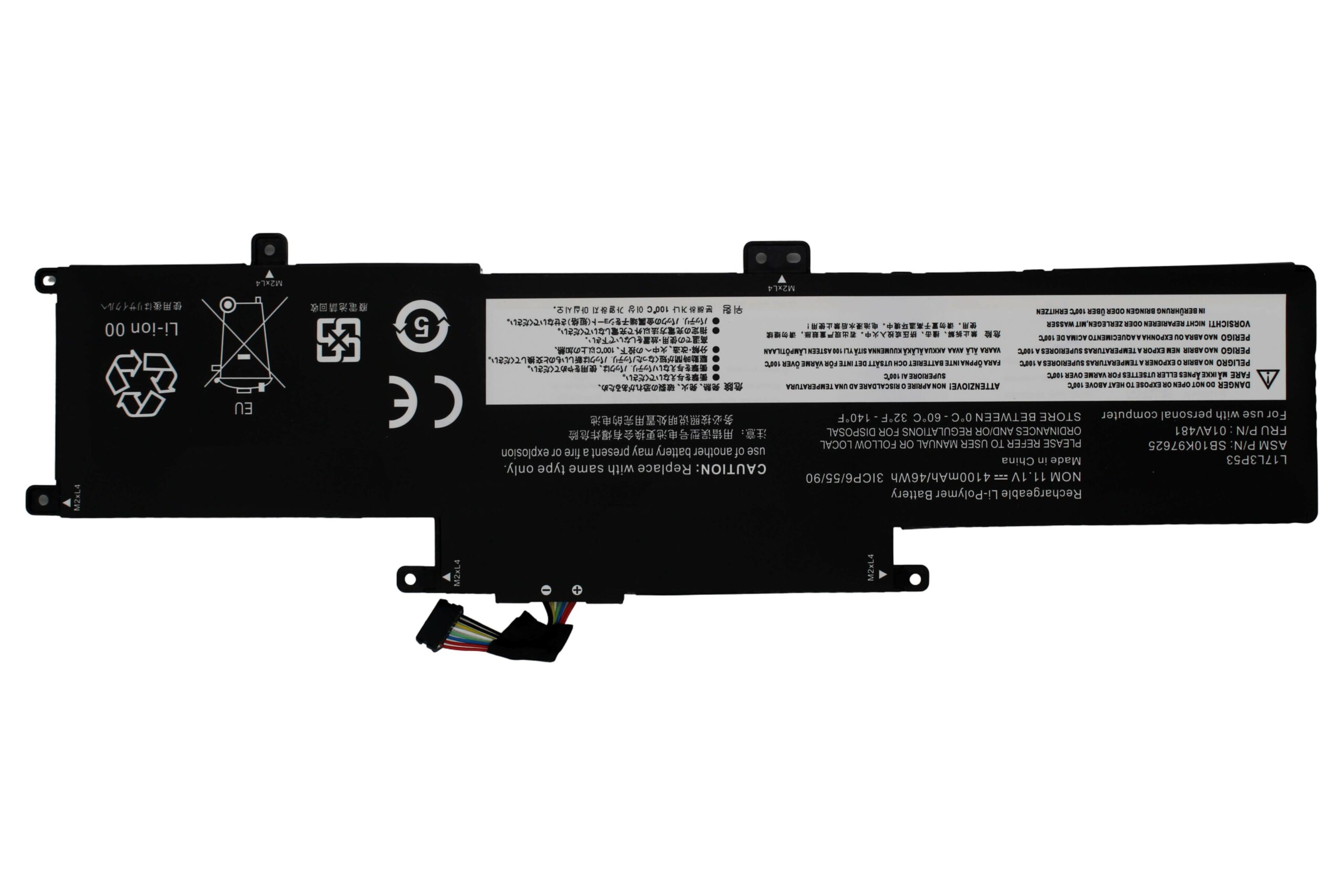 BATERIA DE PORTÁTIL PARA LENOVO THINKPAD L380 YOGA-20M7001DMX L17L3P53 - Image 3