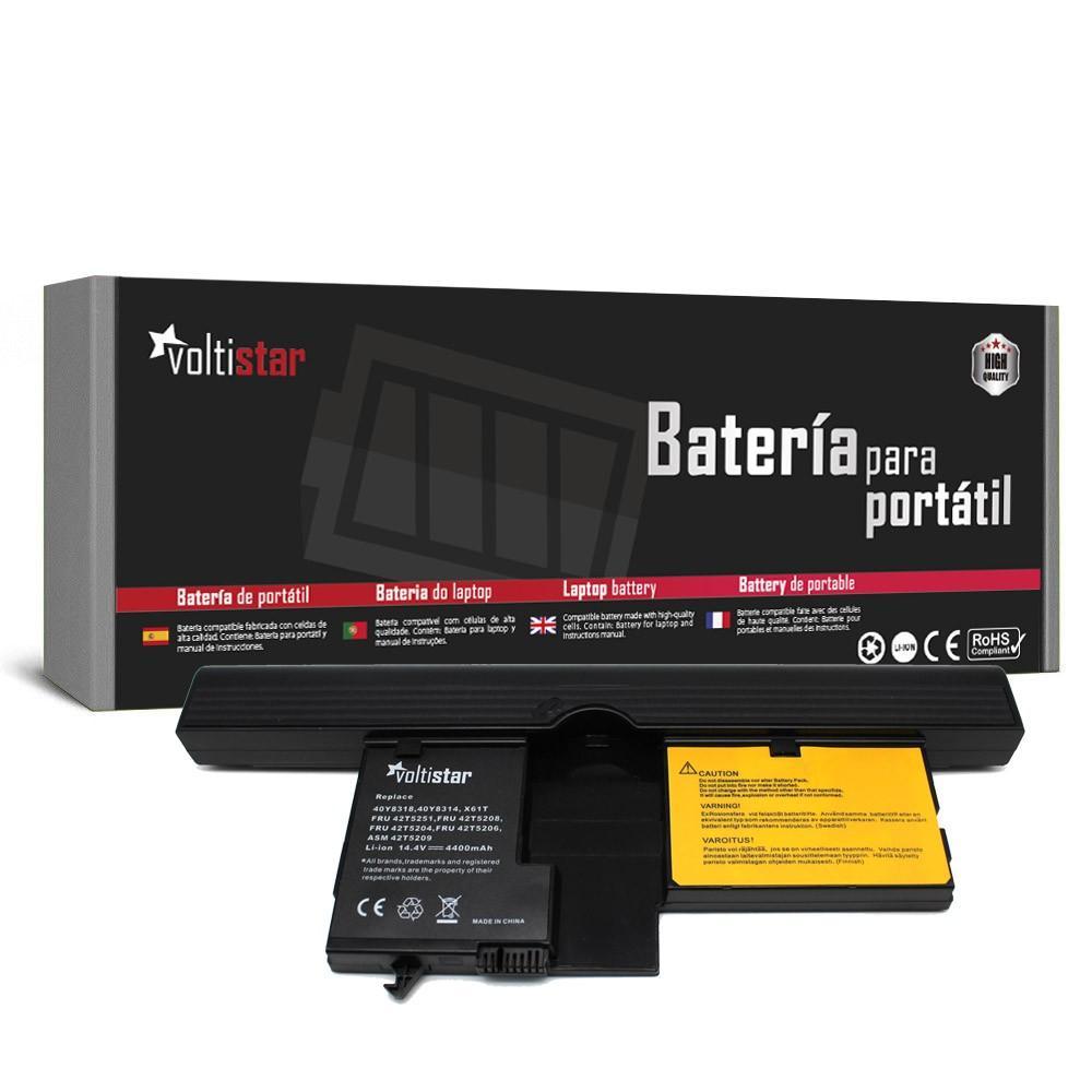 BATERIA PARA PORTATIL LENOVO THINKPAD X61 TABLET PC 40Y8314 42T4507 40Y8318