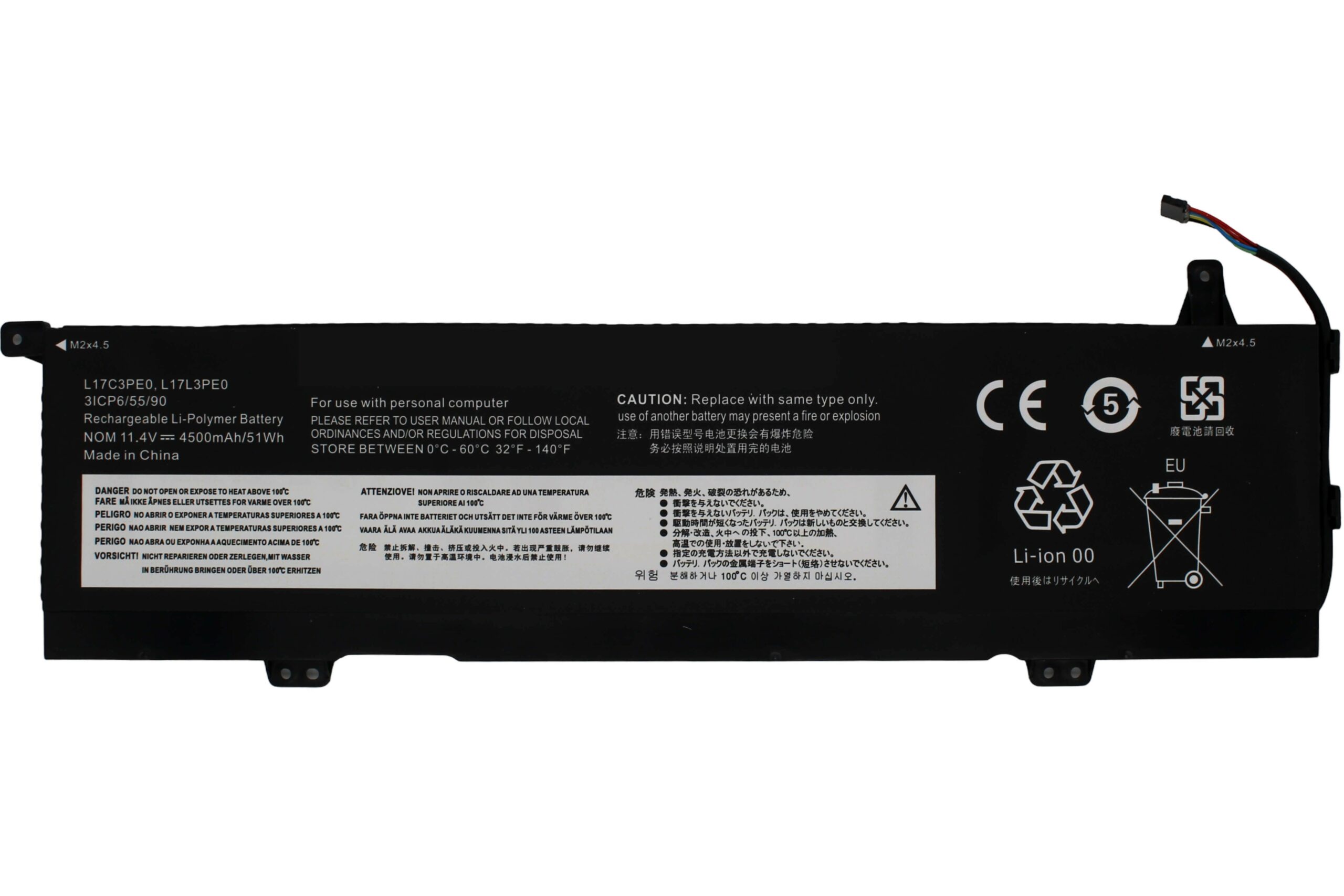 BATERIA PARA PORTÁTIL LENOVO YOGA 730-15IKB L17C3PE0 - Image 2