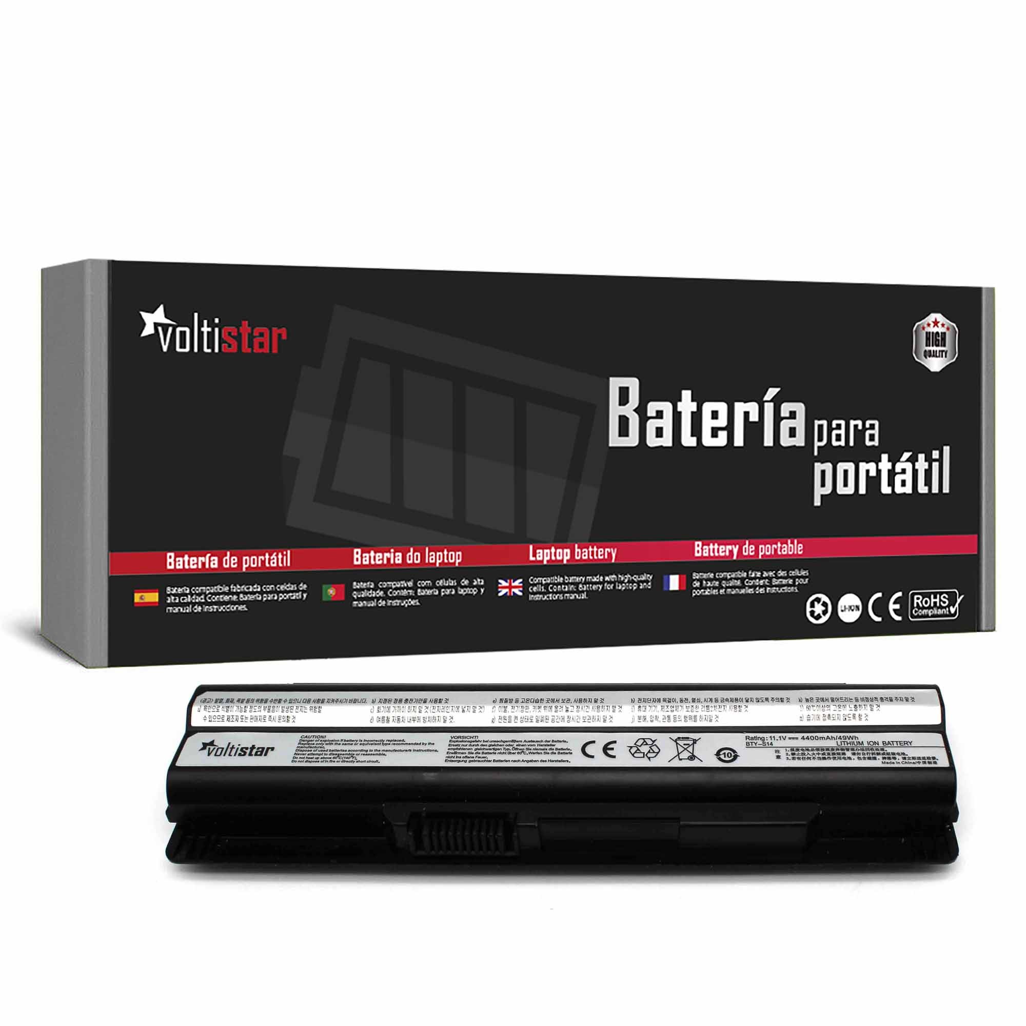 BATERIA PARA PORTATIL MSI GE60 2QE-1042XPL APACHE 2PC-488XPL