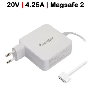 CARREGADOR PARA PORTATIL APPLE MACBOOK 85W 20V 4.25A MAGSAFE 2
