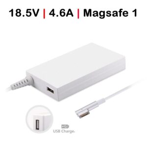 CARREGADOR PARA PORTATIL APPLE MACBOOK 18.5V 4.6A 85W MAGSAFE 1