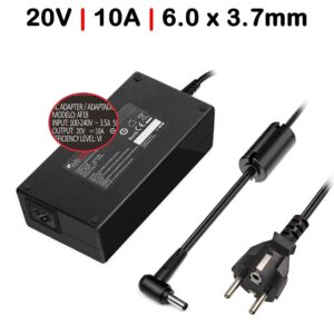 CARREGADOR PARA PORTÁTIL ASUS ADP-200JB D ADP-200JB DA PRETO