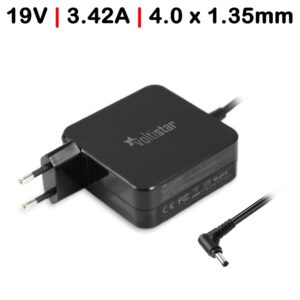 CARREGADOR PARA PORTATIL ASUS F553 K540 K556 R515 19V 3.42A 65W PARED