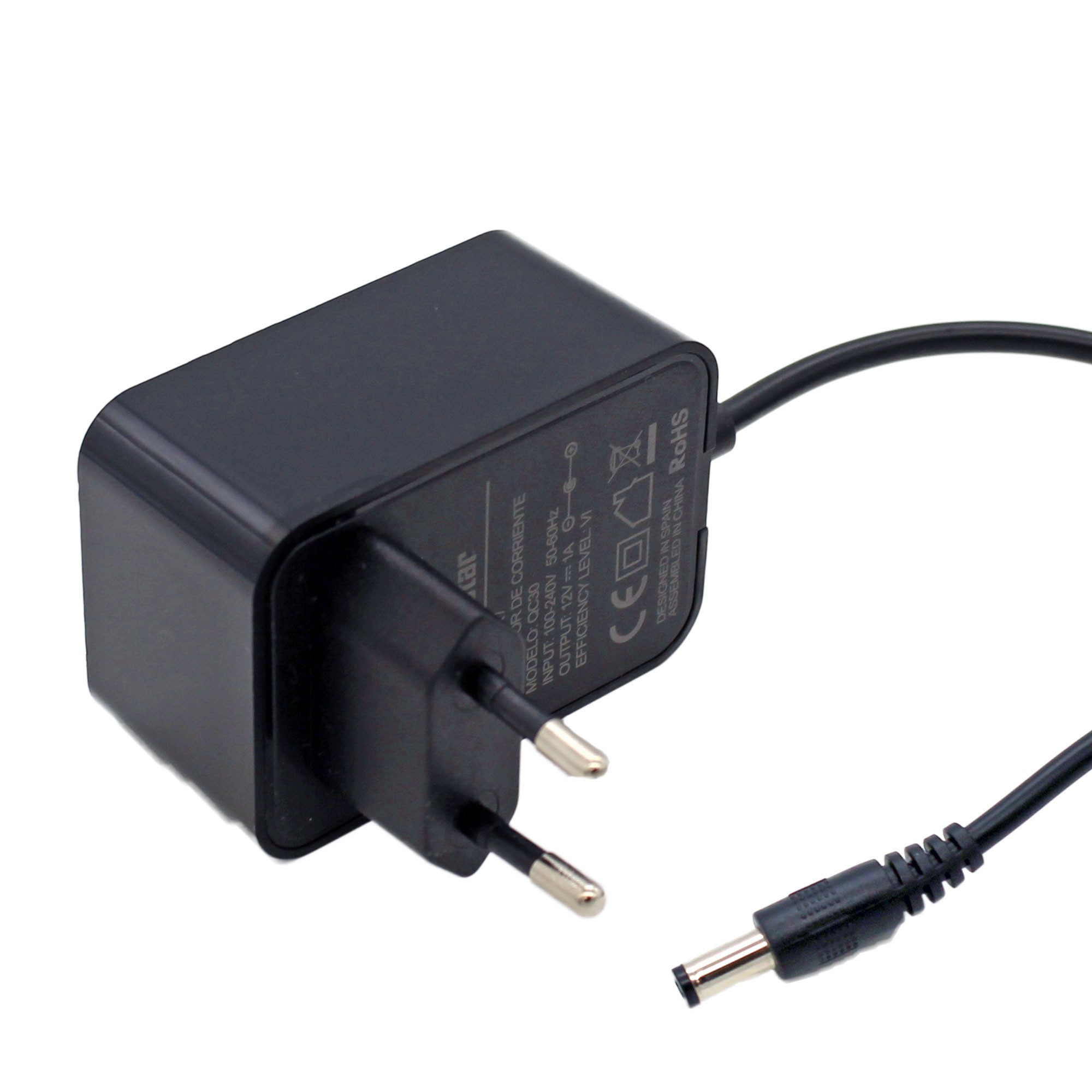 CARREGADOR UNIVERSAL PARA DISPOSITIVOS DE 12V 1A 5.5X2.1MM - Image 2