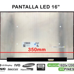 ECRÃ 16" PARA PORTÁTIL N160JCE-ELL