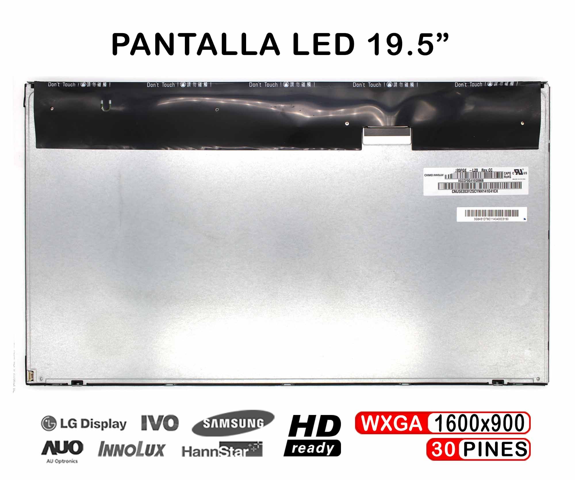 ECRÃ LED DE 19,5" PARA LENOVO C260 TUDO EM UM