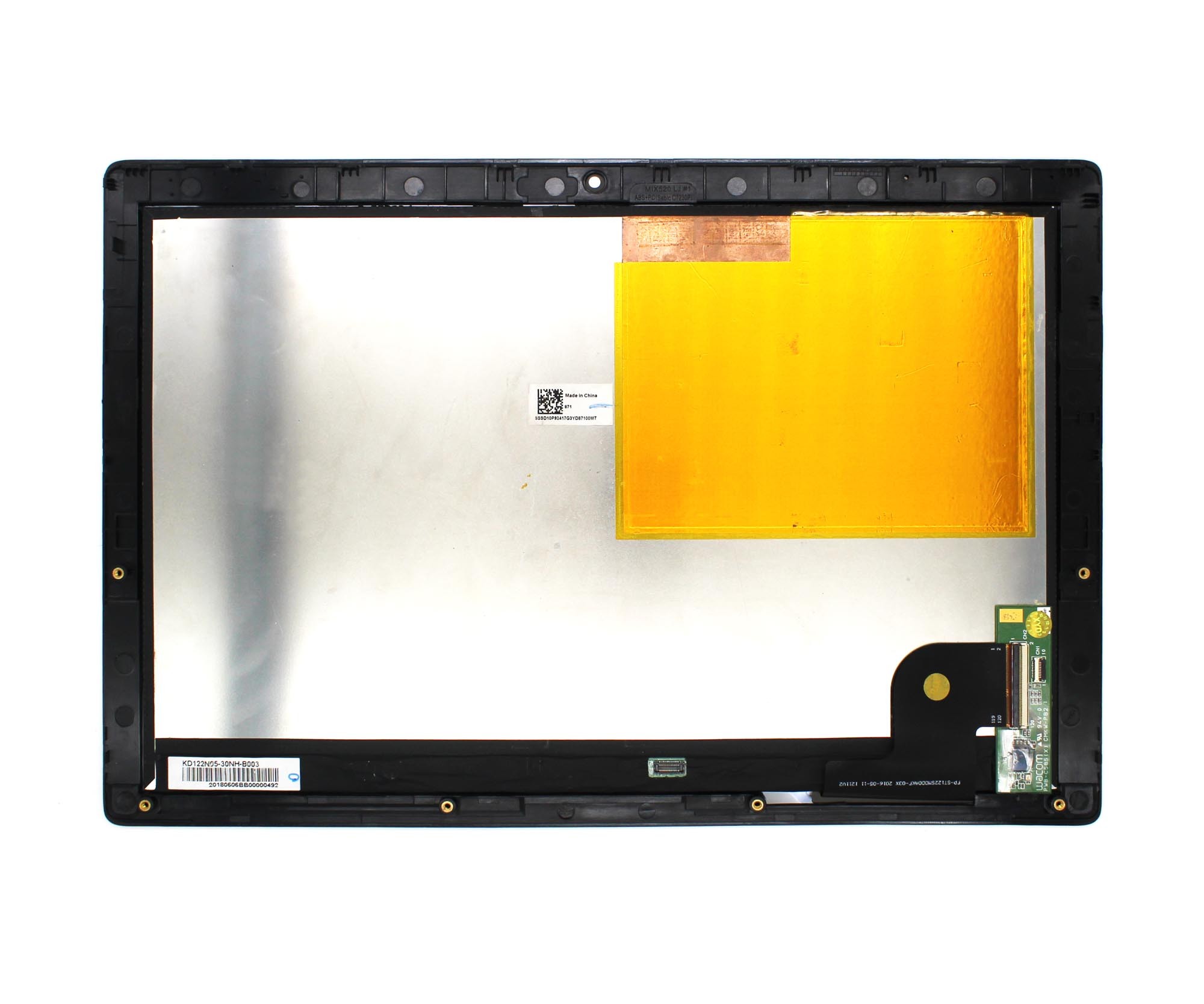 ECRÃ LED DE 12.2" PARA PORTATIL LENOVO IDEAPAD MIIX 520-12IKB 5D10P92347 COM QUADRO - Image 2