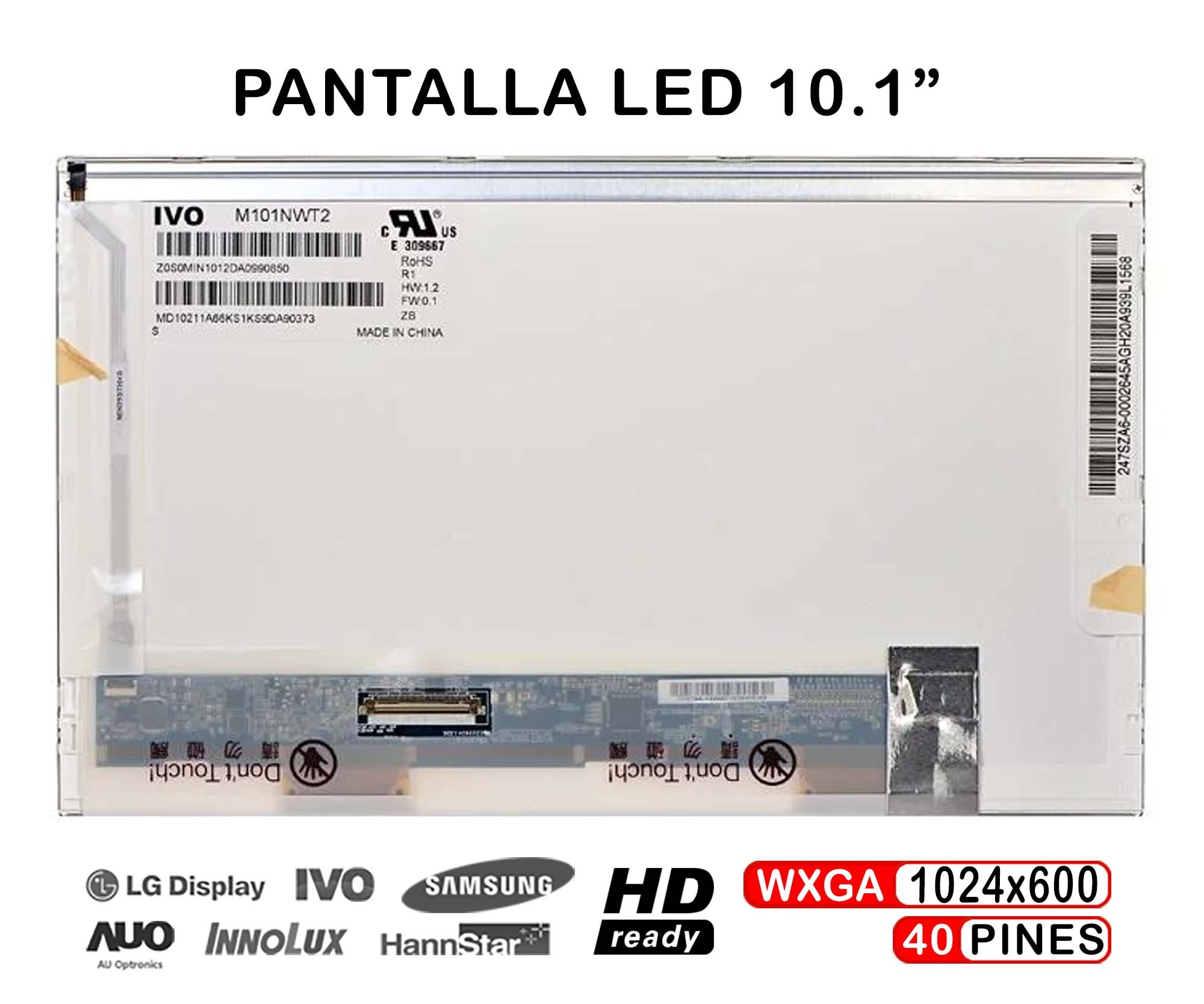ECRÃ PARA PORTATIL EMACHINES 250 NETBOOK