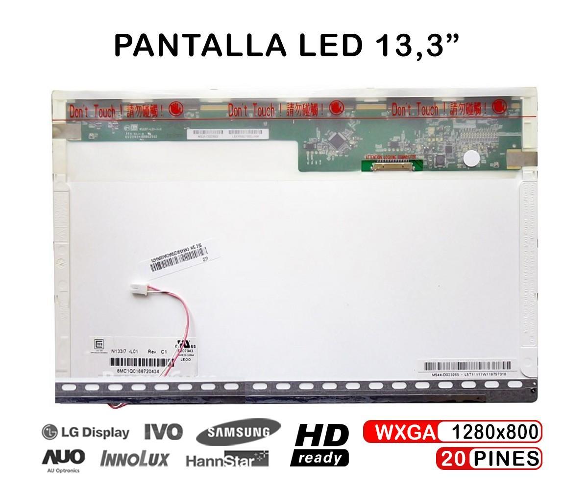 ECRÃ LCD DE 13.3" PARA PORTATIL LTN133AT03 LTN133AT08-005 LTN133AT08-006 LJ96-04093A LTN133AT07