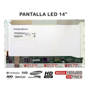 ECRÃ LED DE 14" PARA LAPTOP AUO B140RW01 B140RW01 V.2 B140RW03 V.1