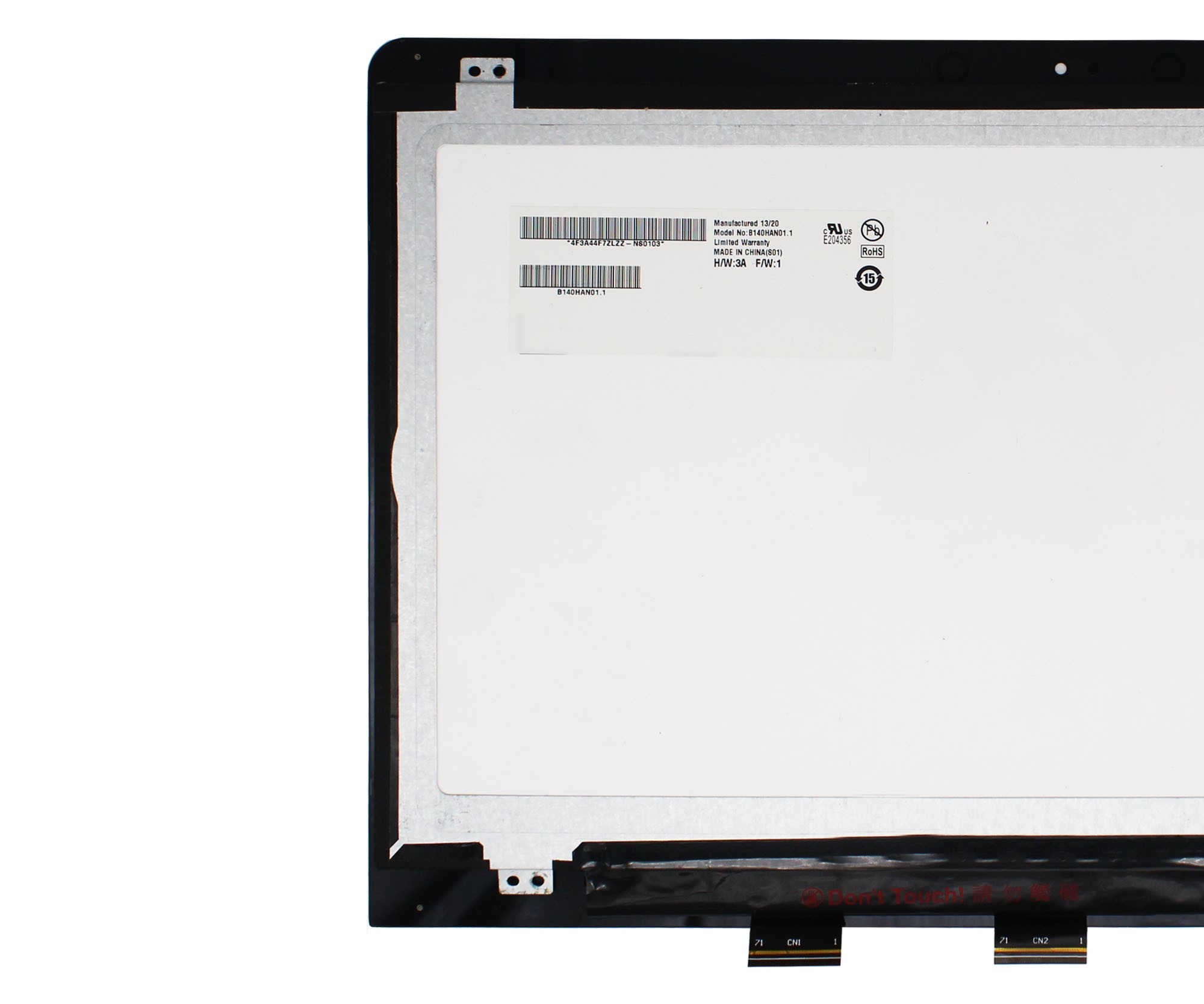 LED DE 14" + ECRÃ DE TOQUE PARA LAPTOP HP PAVILION X360 14-BA009NS - Image 3