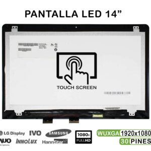 LED DE 14" + ECRÃ DE TOQUE PARA LAPTOP HP PAVILION X360 14-BA009NS