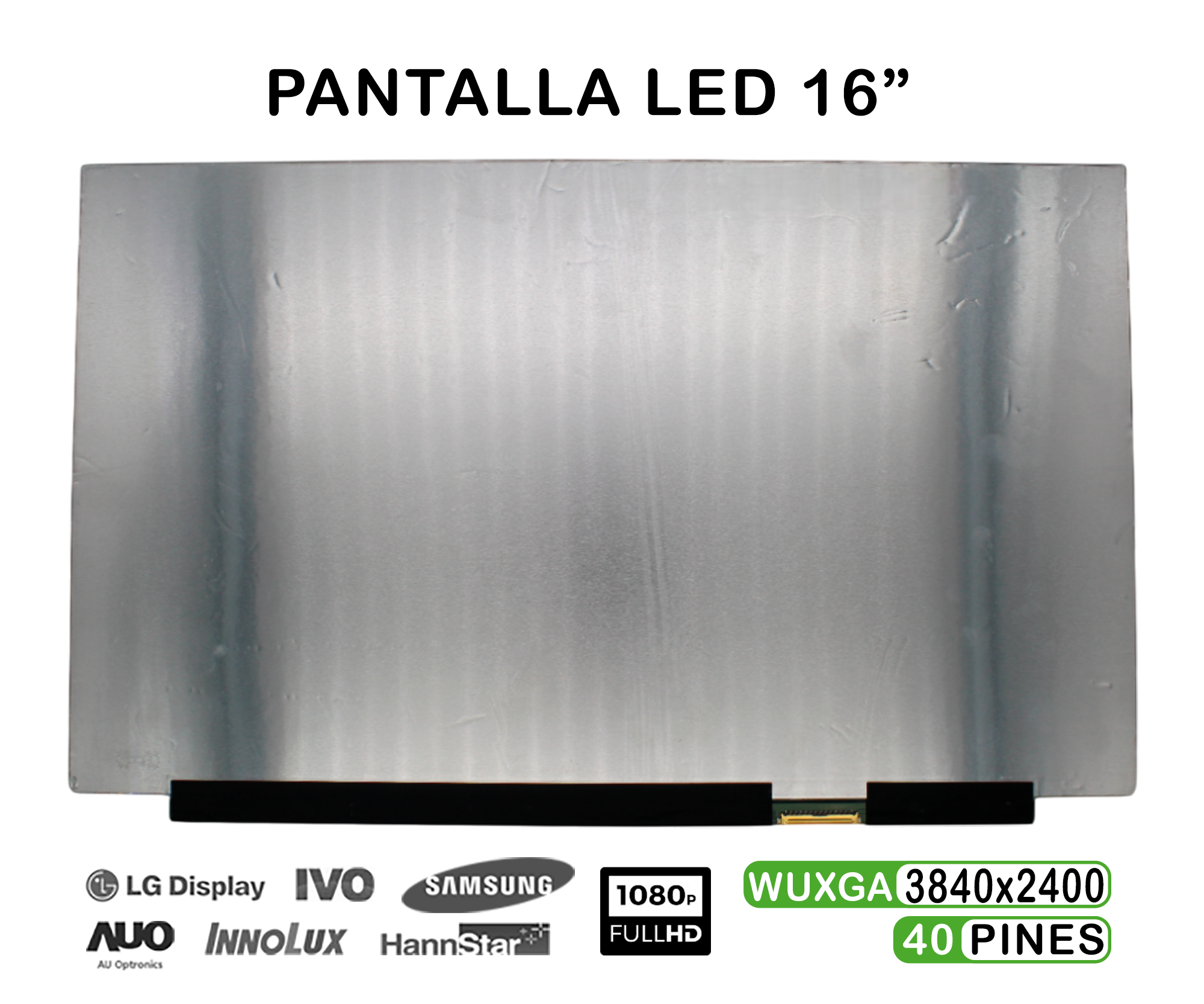 ECRÃ OLED DE 16" WQUXGA SAMSUNG ATNA60YV02-0 40 PIN