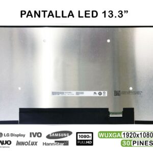 ECRÃ LED 13.3" PARA PORTÁTIL ASUS UX333F B133HAN05.C H/W:1A F/W:1 30 PINES FHD