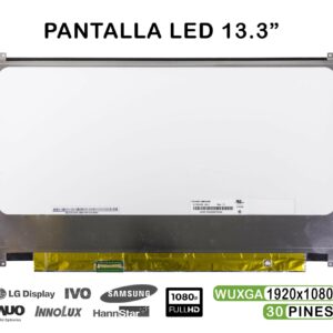 ECRÃ LED DE 13.3" PARA PORTATIL ASUS ZENBOOK UX32VD FHD 30 PINES