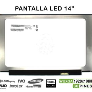ECRÃ 14" PARA PORTATIL B140HAN03.6 LED 1920X1080