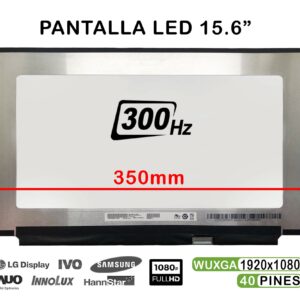 ECRÃ LED DE 15.6" PARA PORTATIL B156HAN12.0 FHD 40 PINES 300HZ 350MM